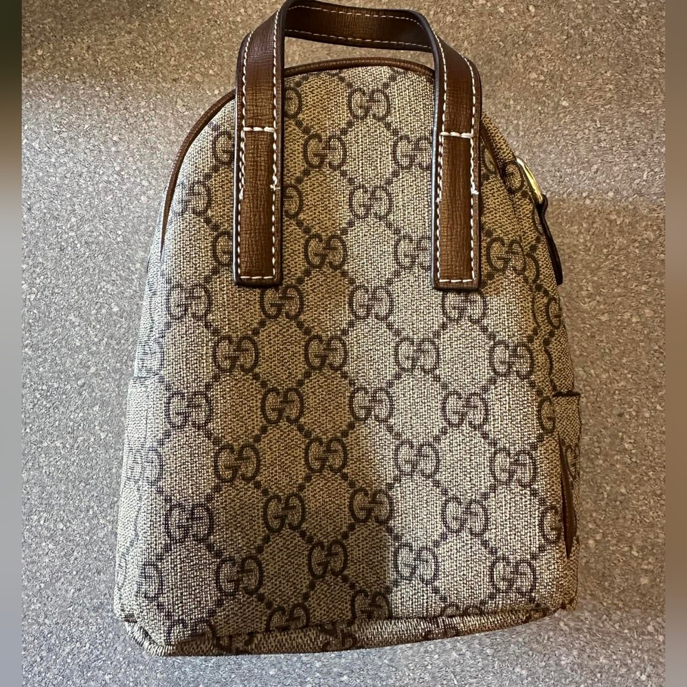 ♡♡♡ Brown Mini Backpack With Box - Picture 3 of 3